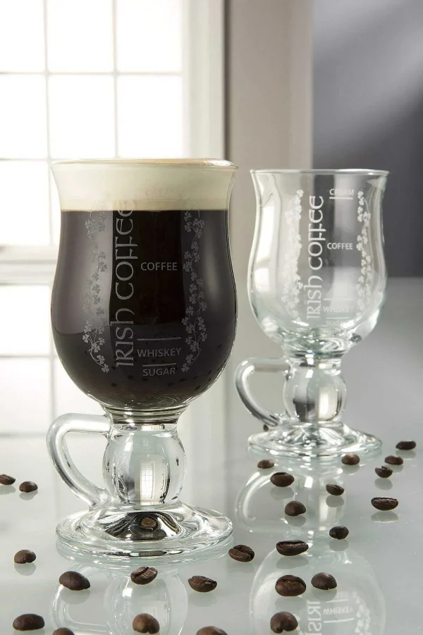 Galway Crystal Glass Irish Coffee Set* Homeware