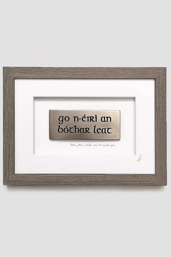 Wild Goose Go N-Eiri An Bothar Leat Wall Art* Homeware