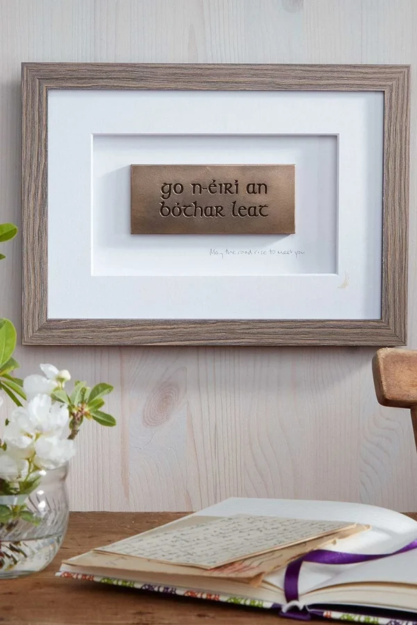 Wild Goose Go N-Eiri An Bothar Leat Wall Art* Homeware
