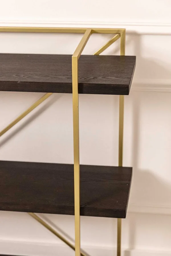 Carraig Donn HOME Gold And Black Console Table* Homeware