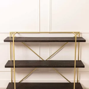 Carraig Donn HOME Gold And Black Console Table* Homeware