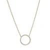 Knight & Day Gold Circle Necklace* Boxed Gifts