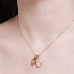 Knight & Day Gold Mom Charm Pendant* Jewellery