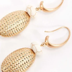 Soul Jewellery Gold Oval Earrings* Earrings