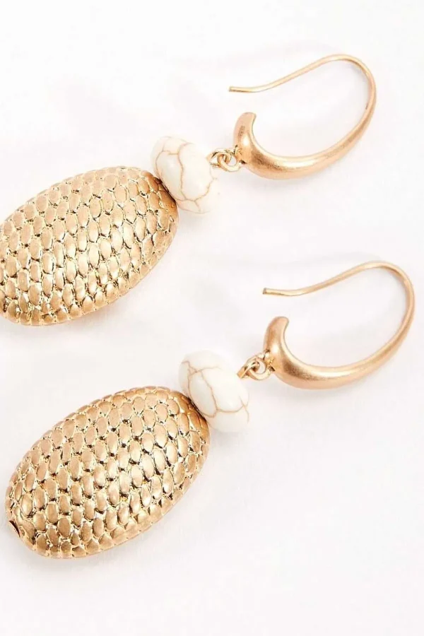 Soul Jewellery Gold Oval Earrings* Earrings