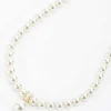 Joularie Gold Tone Drop Pearl Necklace* Boxed Gifts