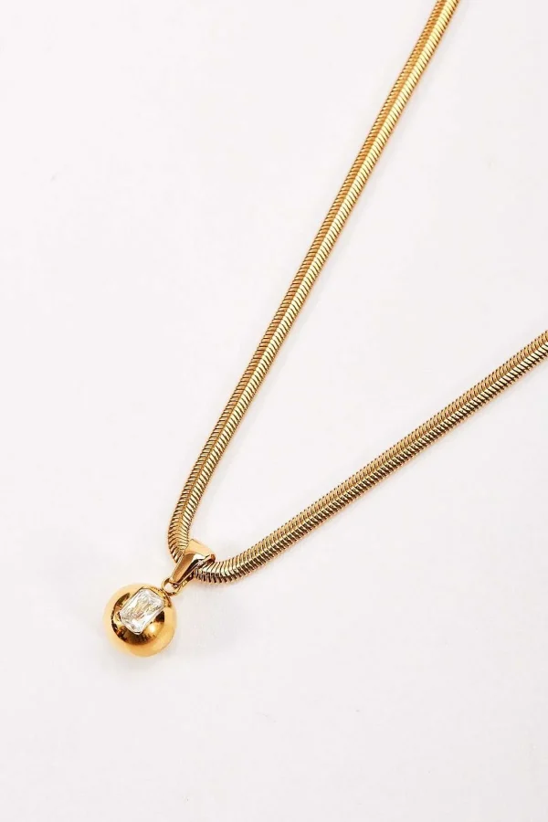 Joularie Gold Tone Pendant Necklace* Boxed Gifts