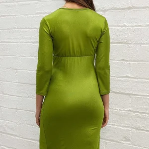 Pala D'oro Sport Green Fitted Midi Dress*Women Dresses & Jumpsuits