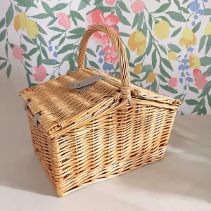 Carraig Donn HOME Green Floral 2 Person Picnic Basket* Homeware