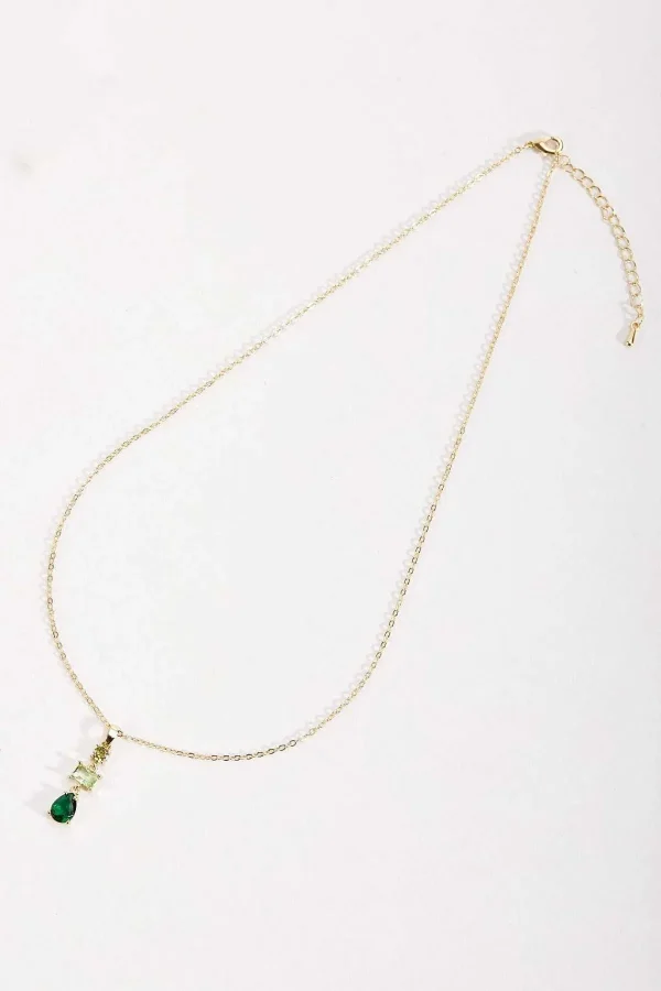Soul Jewellery Green Jewel Necklace* Boxed Gifts