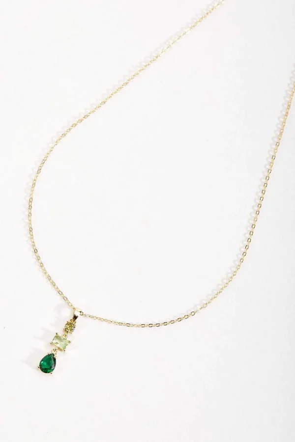 Soul Jewellery Green Jewel Necklace* Boxed Gifts