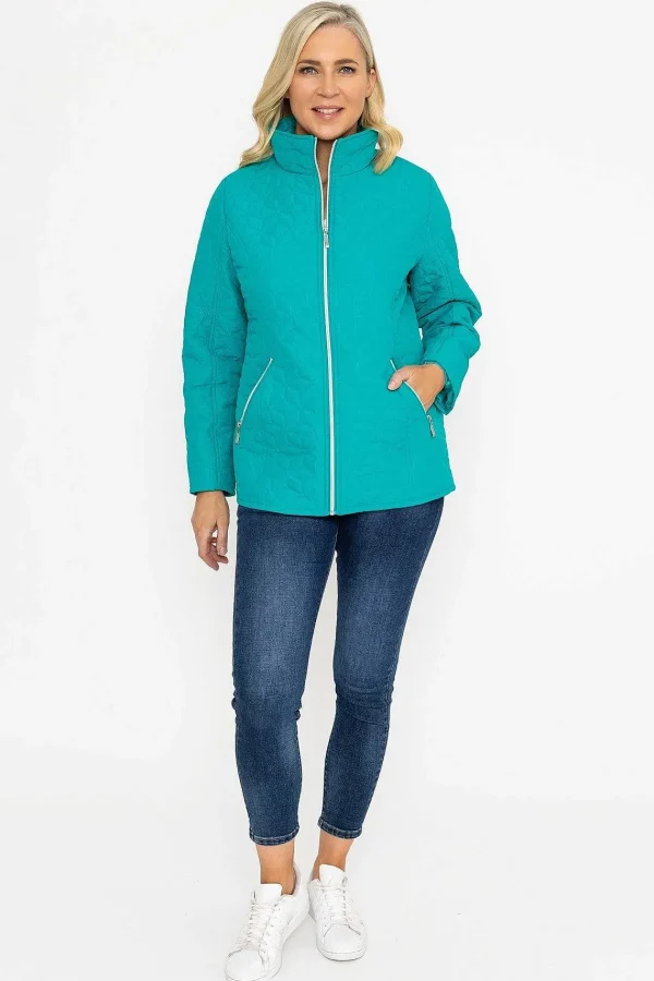 Voulez Vous Green Quilted Jacket*Women Coats & Jackets