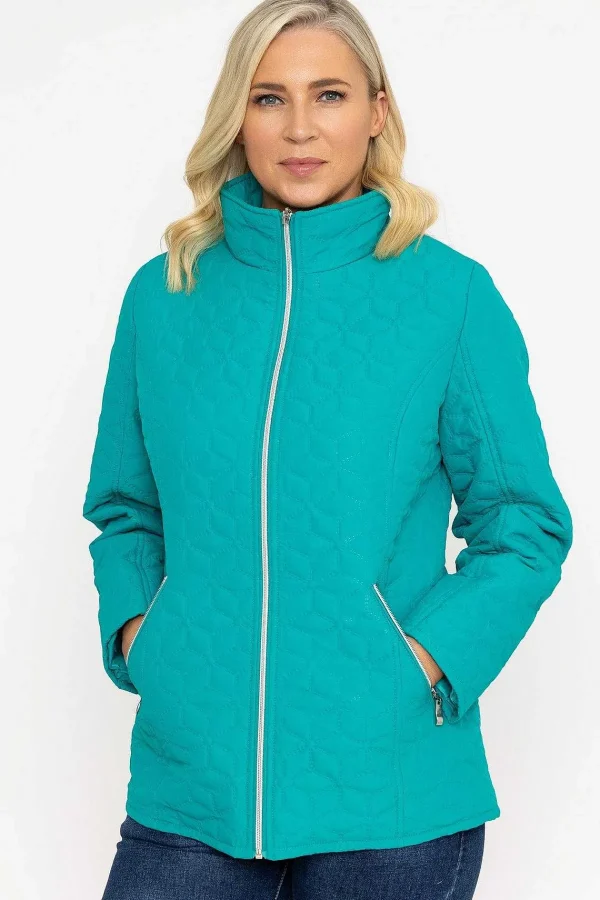 Voulez Vous Green Quilted Jacket*Women Coats & Jackets
