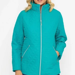 Voulez Vous Green Quilted Jacket*Women Coats & Jackets