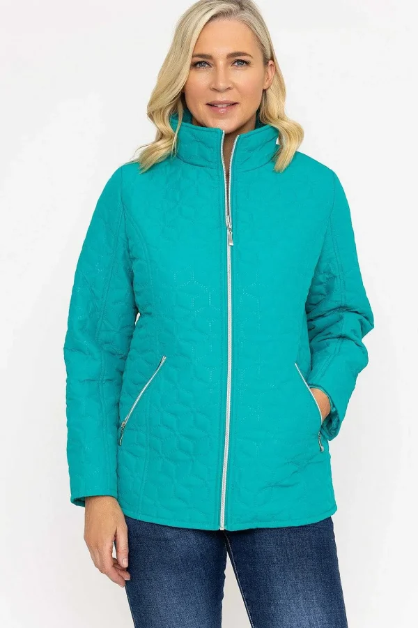 Voulez Vous Green Quilted Jacket*Women Coats & Jackets