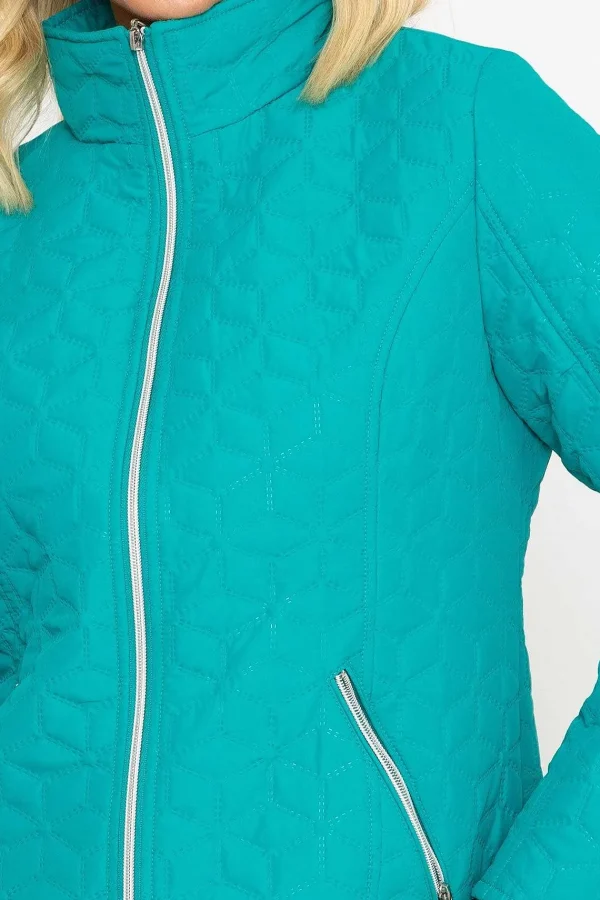 Voulez Vous Green Quilted Jacket*Women Coats & Jackets