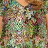 Ulla Popken Green Snake Printed Dress*Women Dresses & Jumpsuits