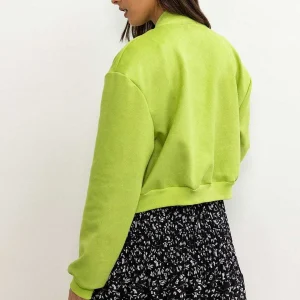 Pala D'oro Sport Green Suede Bomber Jacket*Women Coats & Jackets