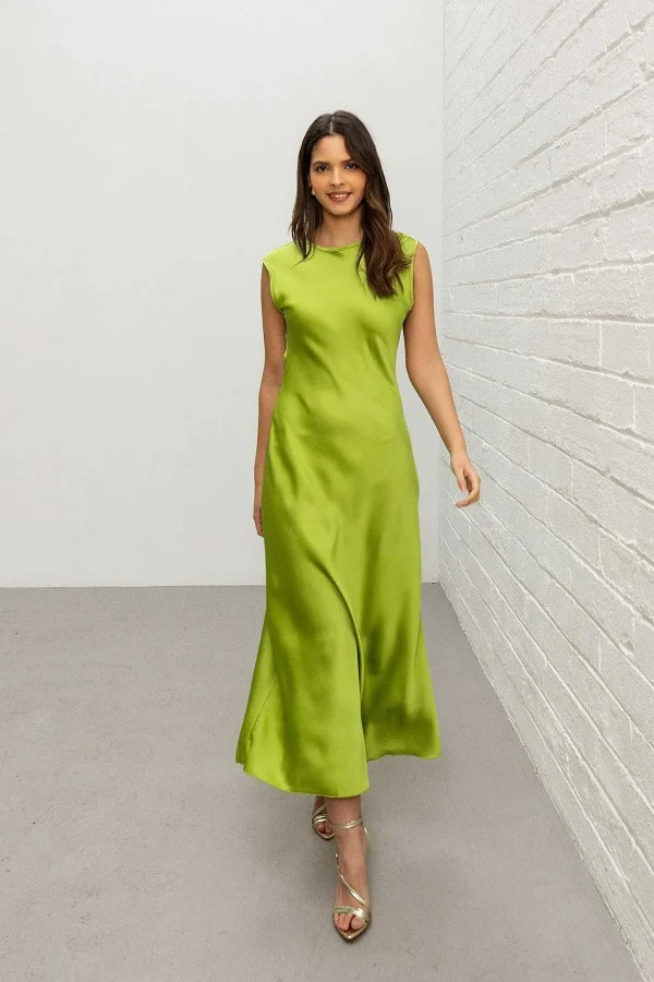 Pala D'oro Sport Green Vanessa Midi Dress*Women Dresses & Jumpsuits