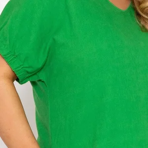 Ulla Popken Green Viscose Dress*Women Dresses & Jumpsuits
