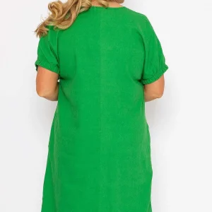 Ulla Popken Green Viscose Dress*Women Dresses & Jumpsuits
