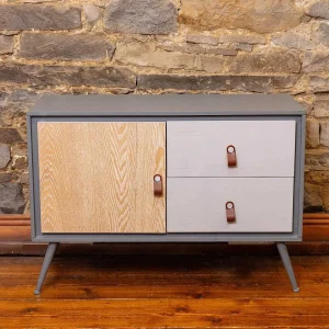 Carraig Donn HOME Grey And Wood Sideboard* Homeware