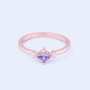 Knight & Day Hailey Amethyst Ring Size 7* Jewellery
