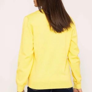 Kelly & Grace Weekend Heart Cardigan In Yellow*Women Jumpers & Cardigans