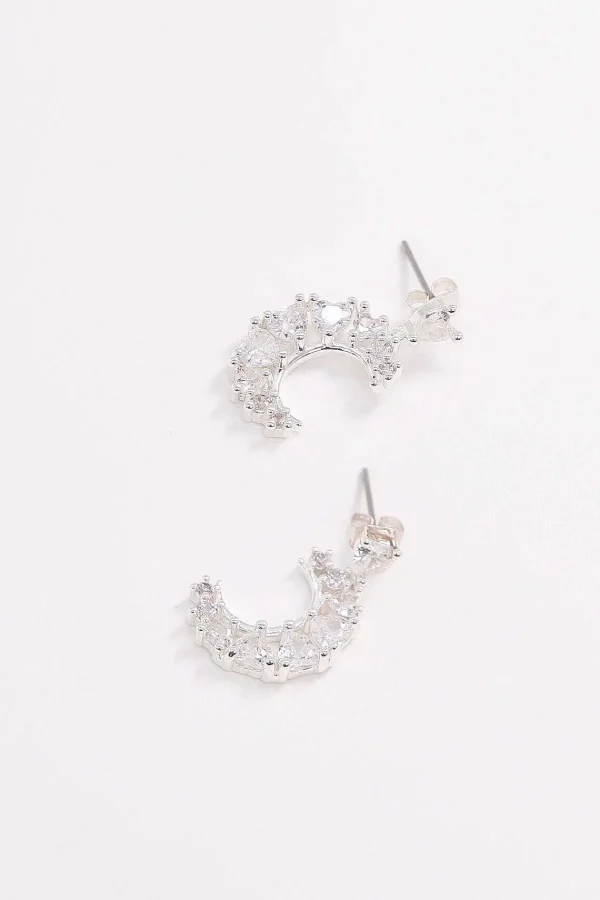 Soul Jewellery Heart Earrings In Silver* Earrings