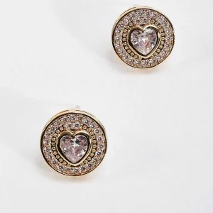 Soul Jewellery Heart Shaped Diamond Earrings* Earrings