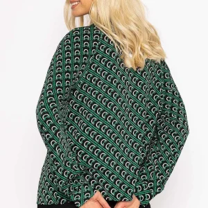 Rowen Avenue Heritage Print Blouse In Green*Women Tops & Blouses
