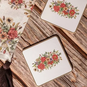 Heritage Set Of 6 Coasters* Homeware