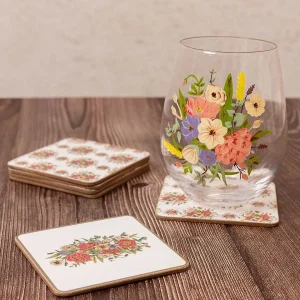 Heritage Set Of 6 Coasters* Homeware
