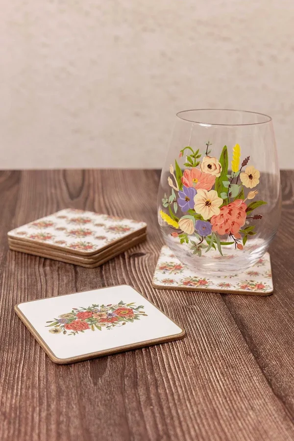 Heritage Set Of 6 Coasters* Homeware