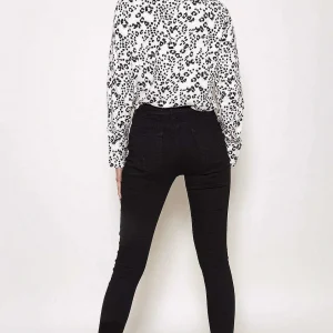Rowen Avenue High Waist Denim Jeans In Black*Women Jeans & Trousers