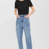 Vero Moda High Waist Mom Jeans In Denim 32\\*Women Jeans & Trousers