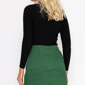 Rowen Avenue Houndstooth Mini Skirt In Green*Women Skirts & Shorts