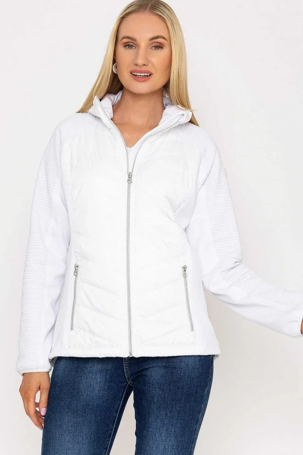 West Quay Hybrid Rib Jersey Jacket*Women Coats & Jackets
