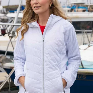 West Quay Hybrid Rib Jersey Jacket*Women Coats & Jackets