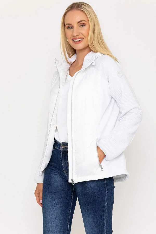 West Quay Hybrid Rib Jersey Jacket*Women Coats & Jackets