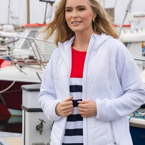 West Quay Hybrid Rib Jersey Jacket*Women Coats & Jackets