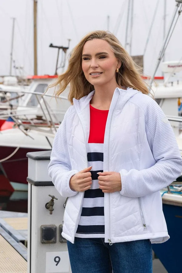 West Quay Hybrid Rib Jersey Jacket*Women Coats & Jackets