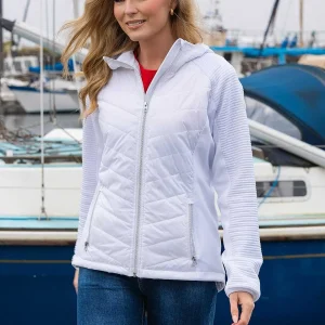 West Quay Hybrid Rib Jersey Jacket*Women Coats & Jackets