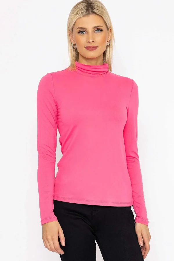 Vero Moda Ina High Neck Top In Pink*Women Tops & Blouses