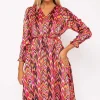 Rowen Avenue Indie Printed Midi Dress*Women Dresses & Jumpsuits