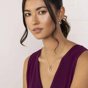 Joularie Interlocking Circle Necklace In Gold* Necklaces