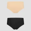Bye Bra Invisible 2 Pack High Brief*Women Lingerie