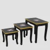 Carraig Donn HOME Isabel Black Nest Of Tables* Homeware