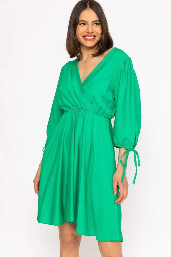 Pala D'oro Isla Green Knee Length Dress* Sale Dresses