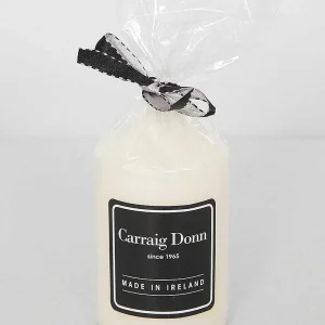 Carraig Donn HOME Ivory Pillar Candle 11Cm X 7Cm* Homeware